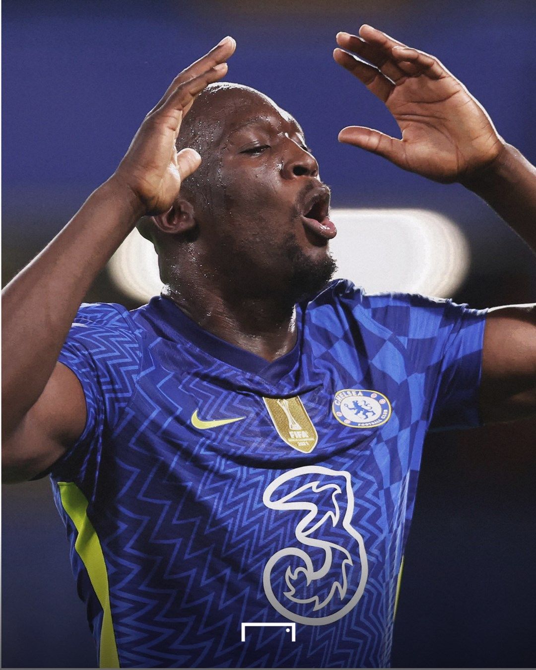 Romelu Lukaku Chelsea Premier League 2021-22 GFX