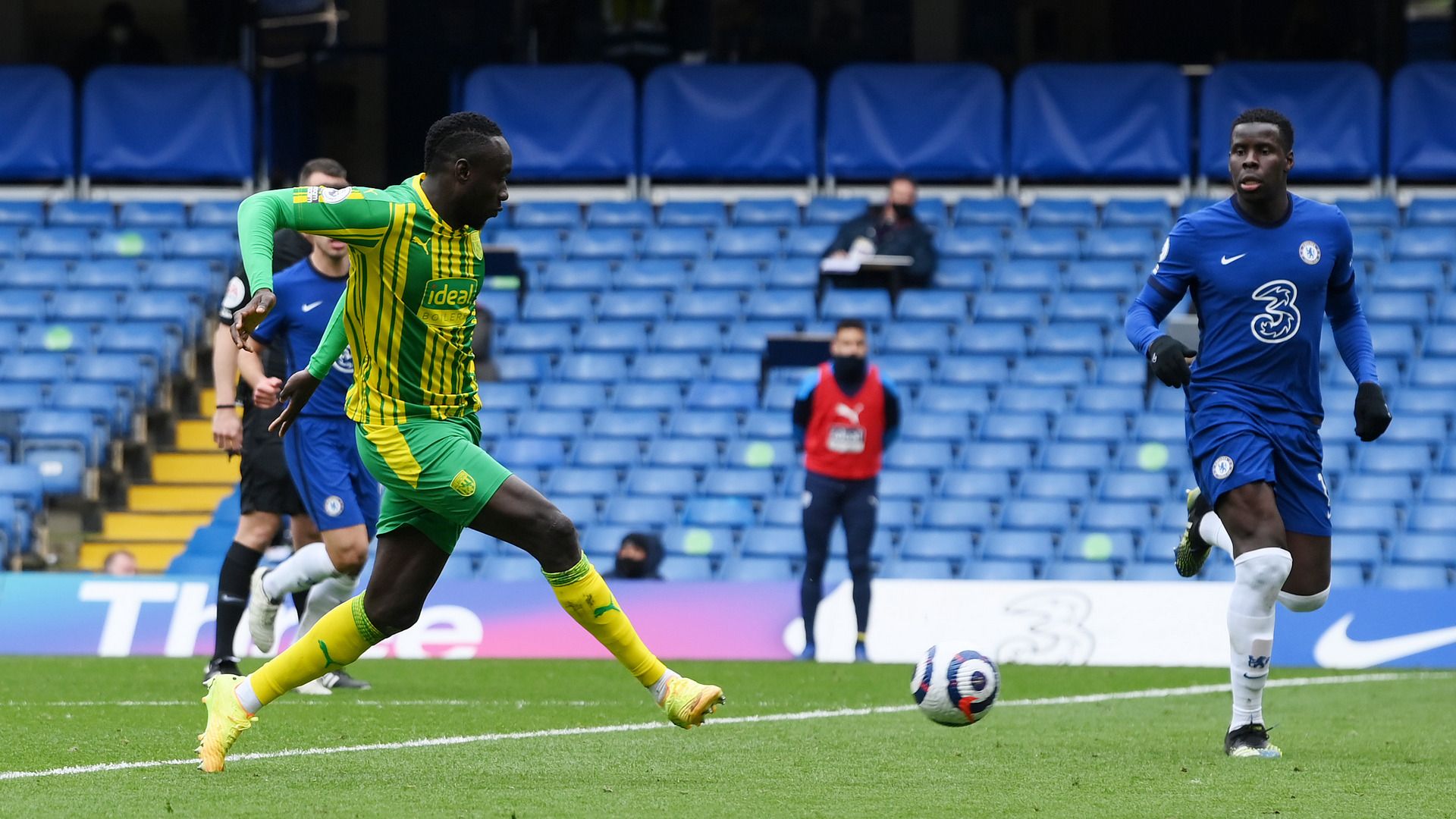 West Bromwich Chelsea 04032021 Mbaye Diagne