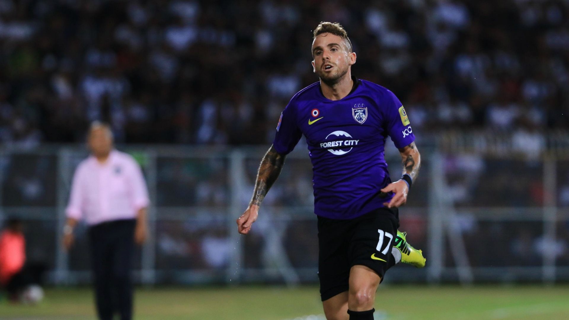 Aaron Niguez, Terengganu v Johor Darul Ta'zim, Super League, 15 Feb 2019