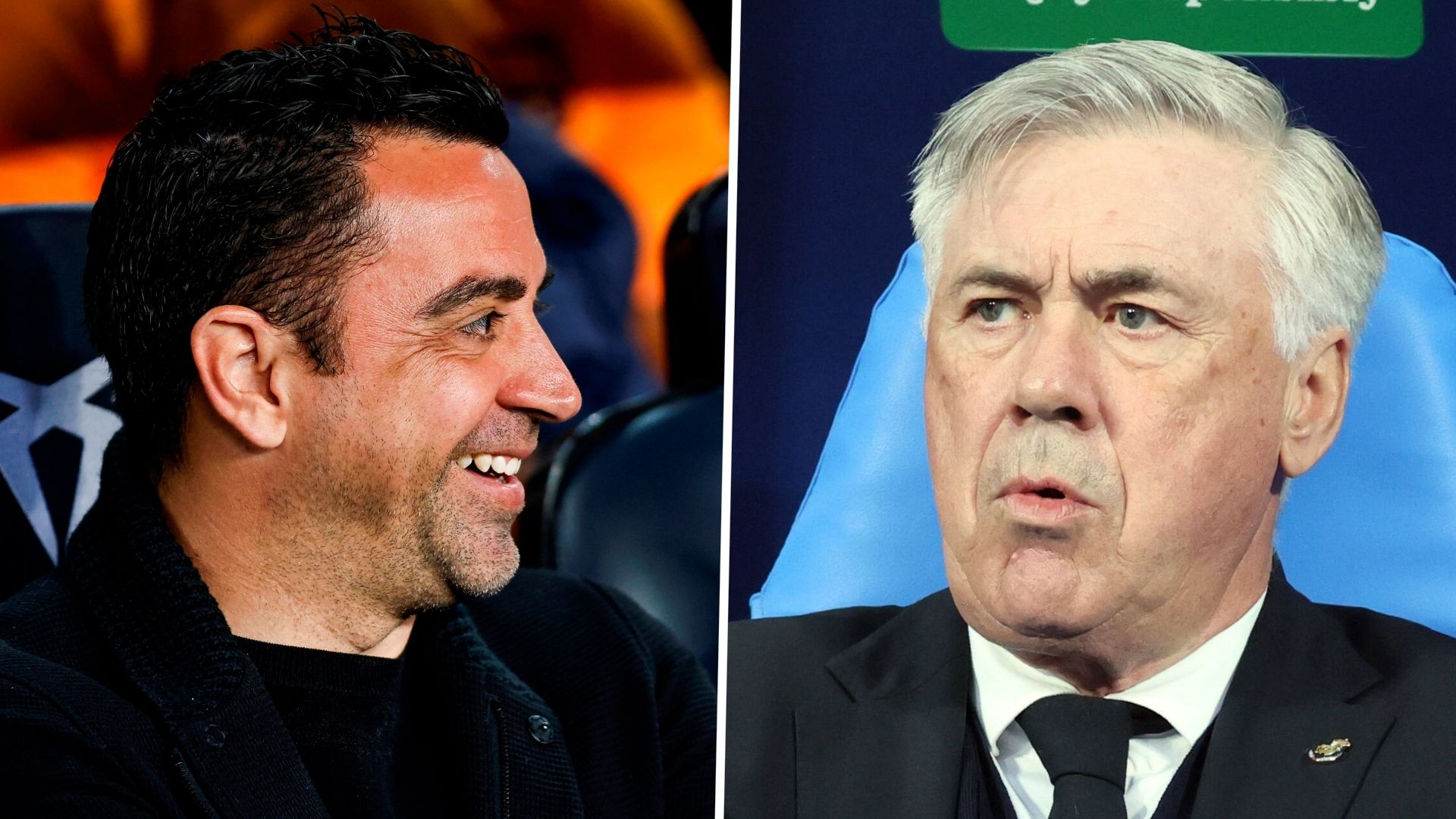 GER ONLY Xavi Carlo Ancelotti