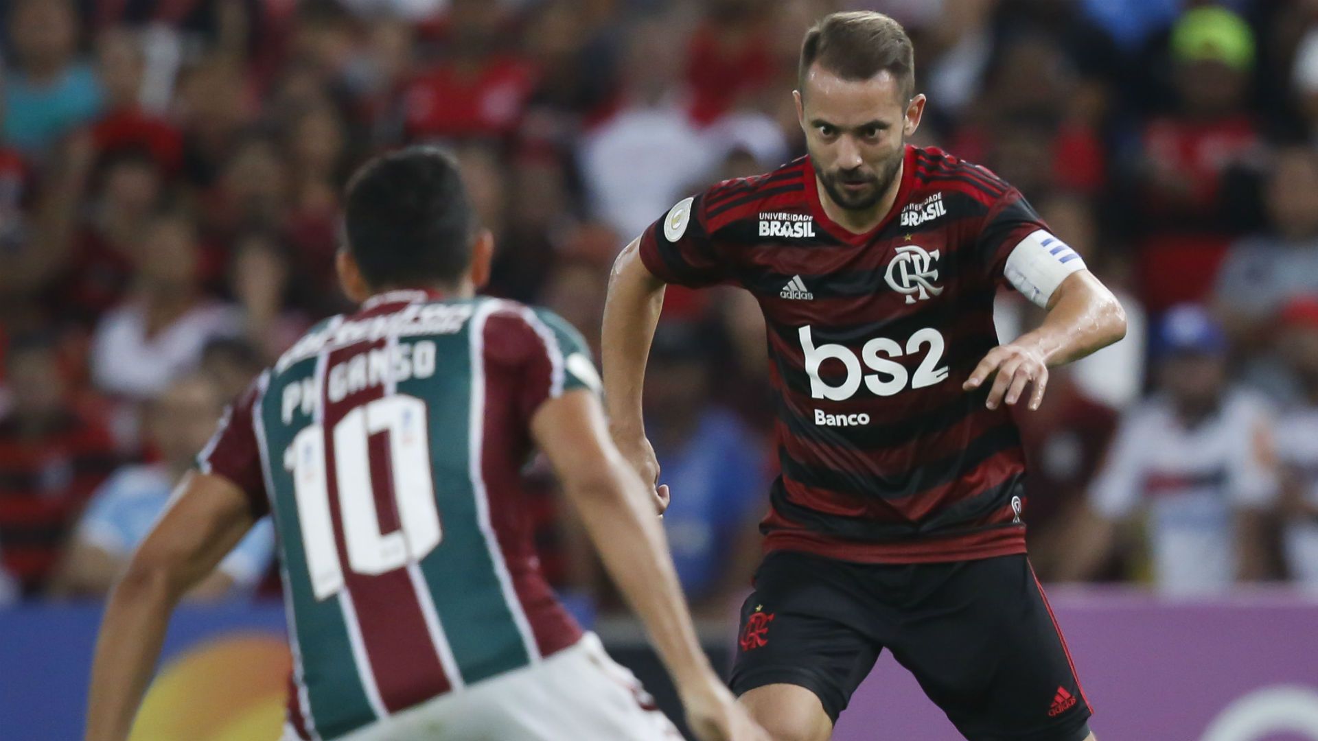 Ganso Everton Ribeiro Fluminense Flamengo Brasileirão 18 10 2019