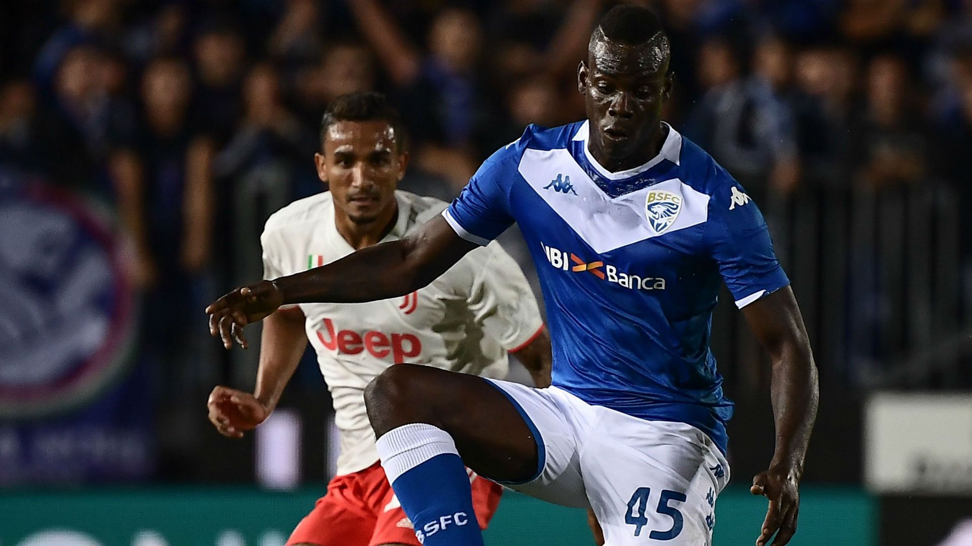 Balotelli Danilo Brescia Juventus Serie A