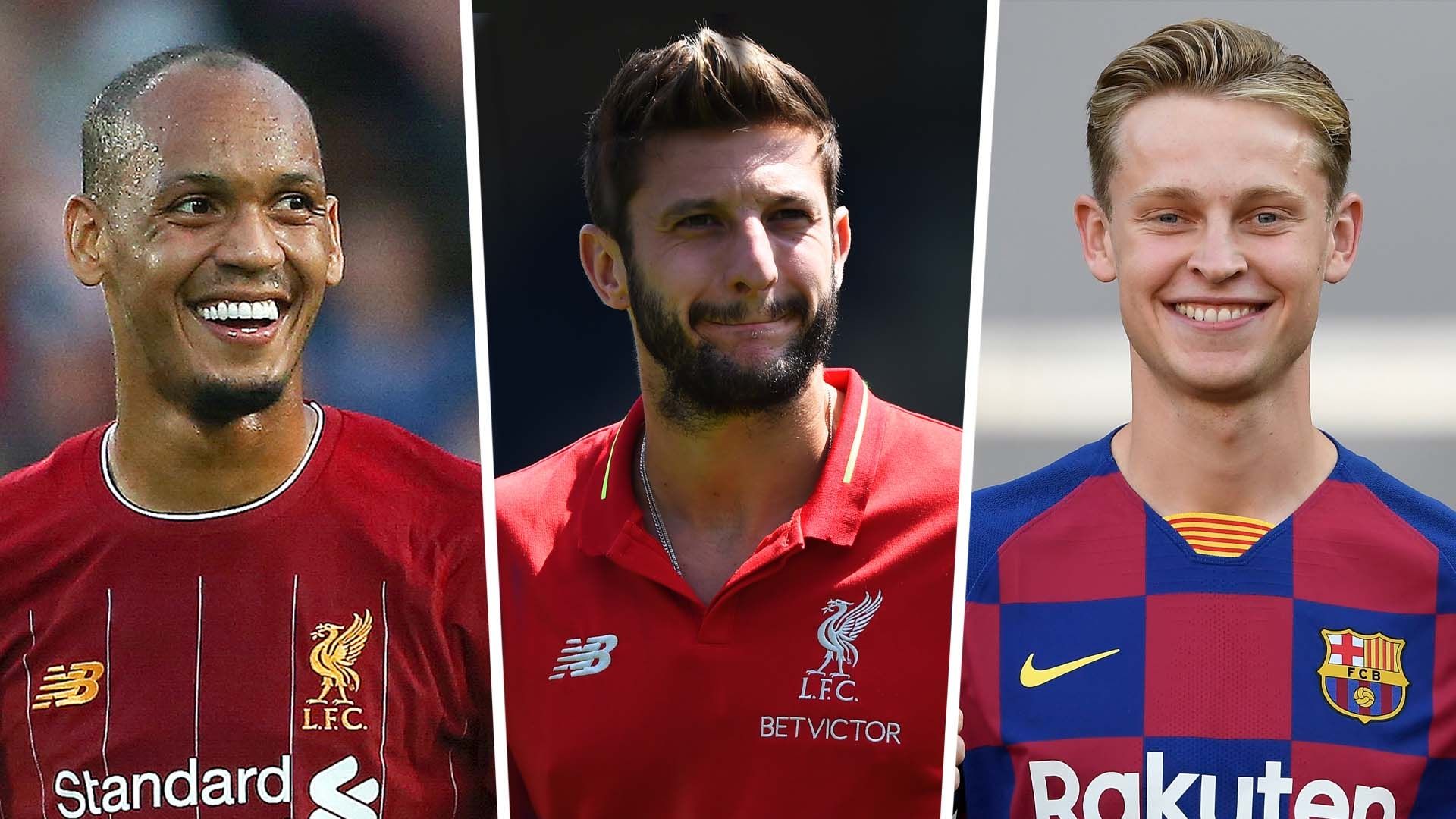 Fabinho Lallana De Jong GFX