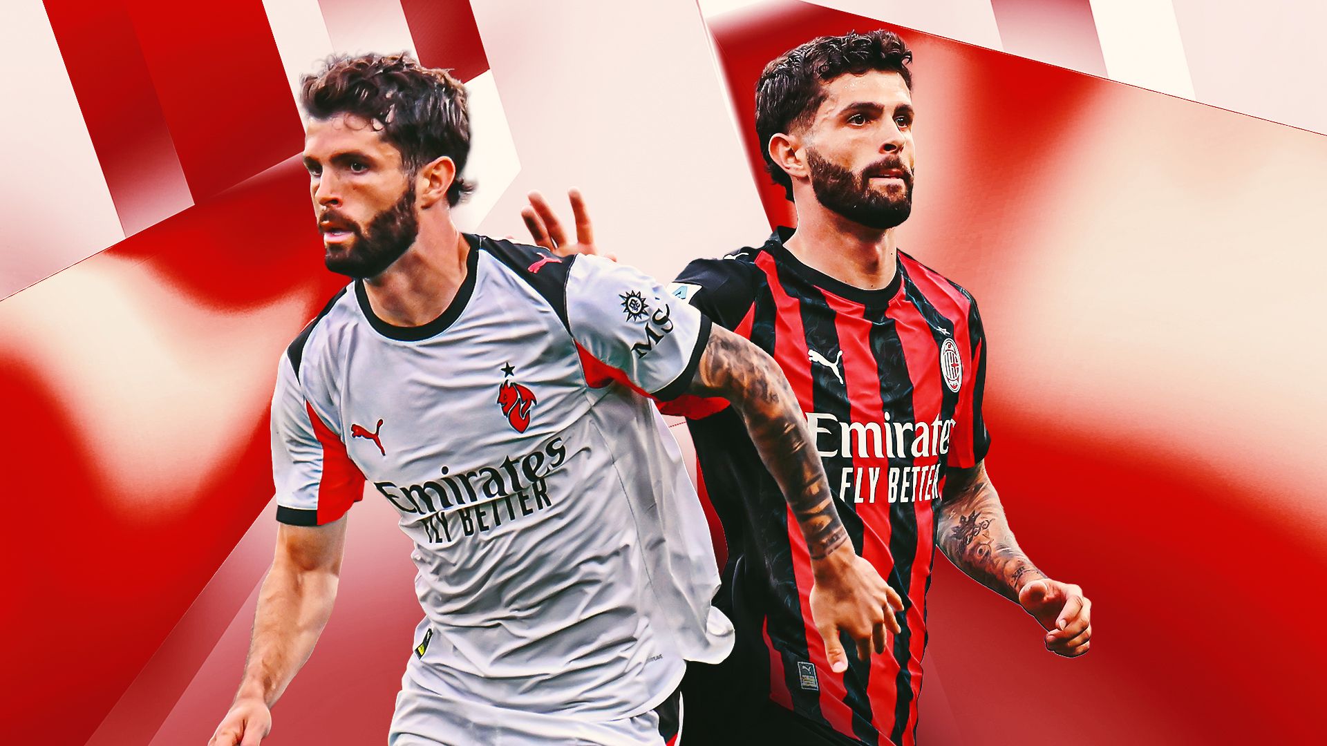Pulisic AC Milan gfx