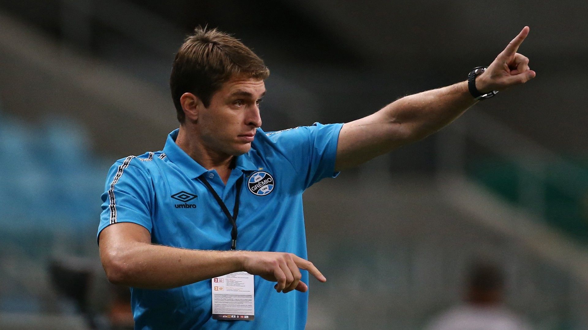 Thiago Gomes, auxiliar técnico - Grêmio x La Equidad Copa Sul-Americana 22042021