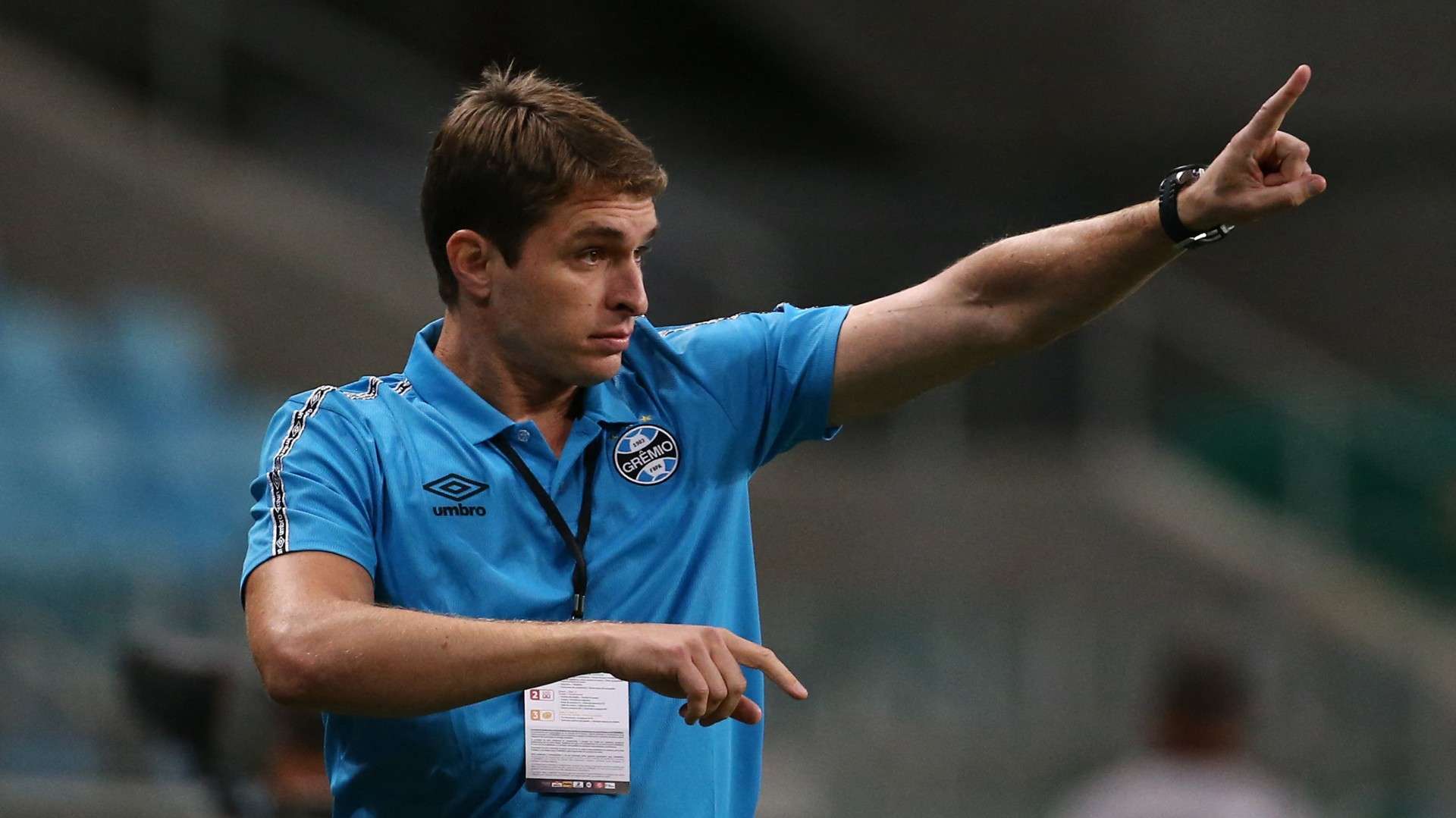 Thiago Gomes, auxiliar técnico - Grêmio x La Equidad Copa Sul-Americana 22042021