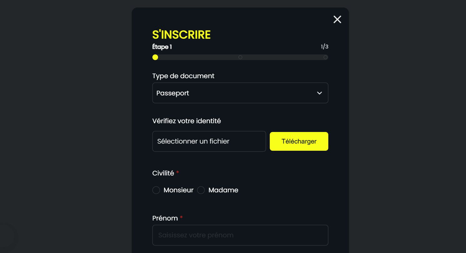 inscription dazn bet