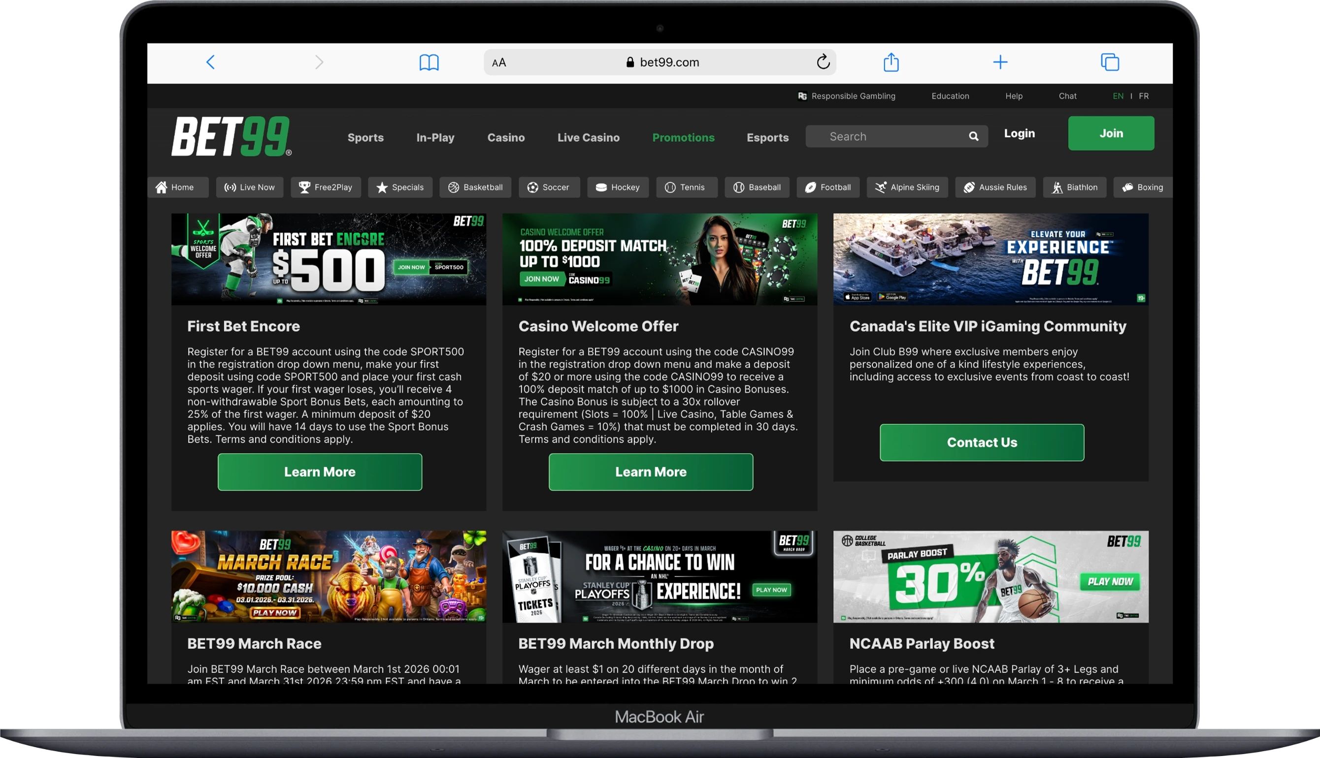 bet99 sports betting bonus roc