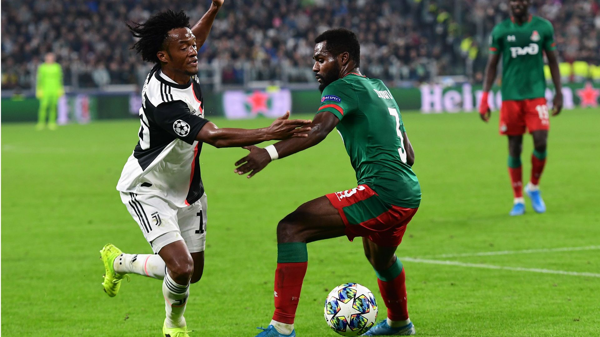 Juan Cuadrado Juventus Champions League 22102019