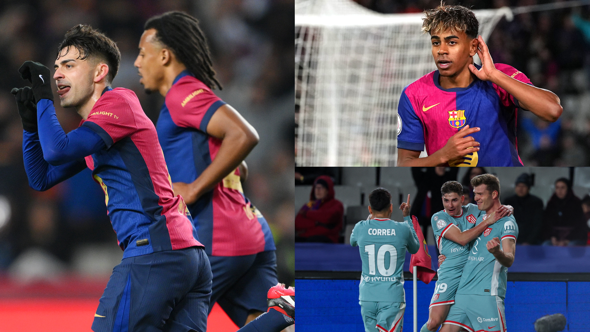 Barcelona player ratings vs Atletico Madrid: What a game! Pedri and Lamine Yamal are too hot to handle but Ferran Torres wastes chances in rollercoaster Copa del Rey semi-final first leg | Goal.com