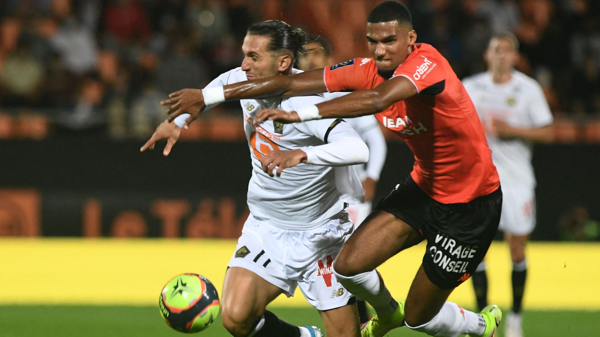 Igor Silva Yusuf Yazici Lorient Lille Ligue 1 10092021