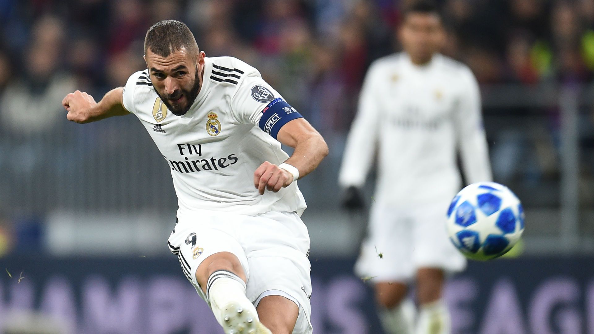 Karim Benzema Real Madrid CSKA UEFA Champions League 02102018