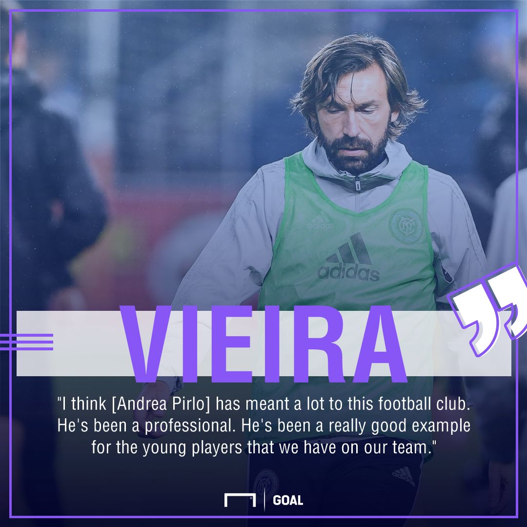 Patrick Vieira Andrea Pirlo quote GFX