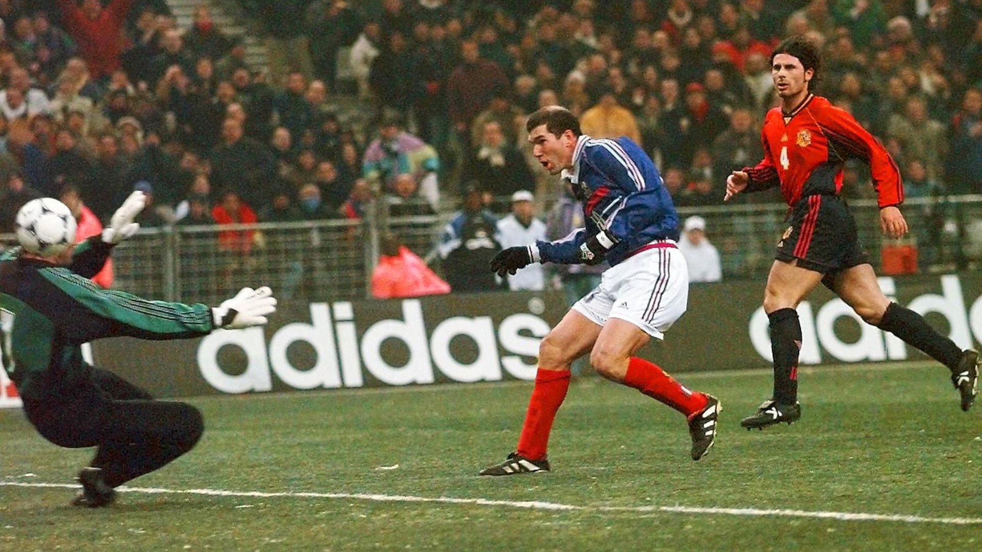 Zinedine Zidane Zinedine Zidane France Spain International Friendly 280198