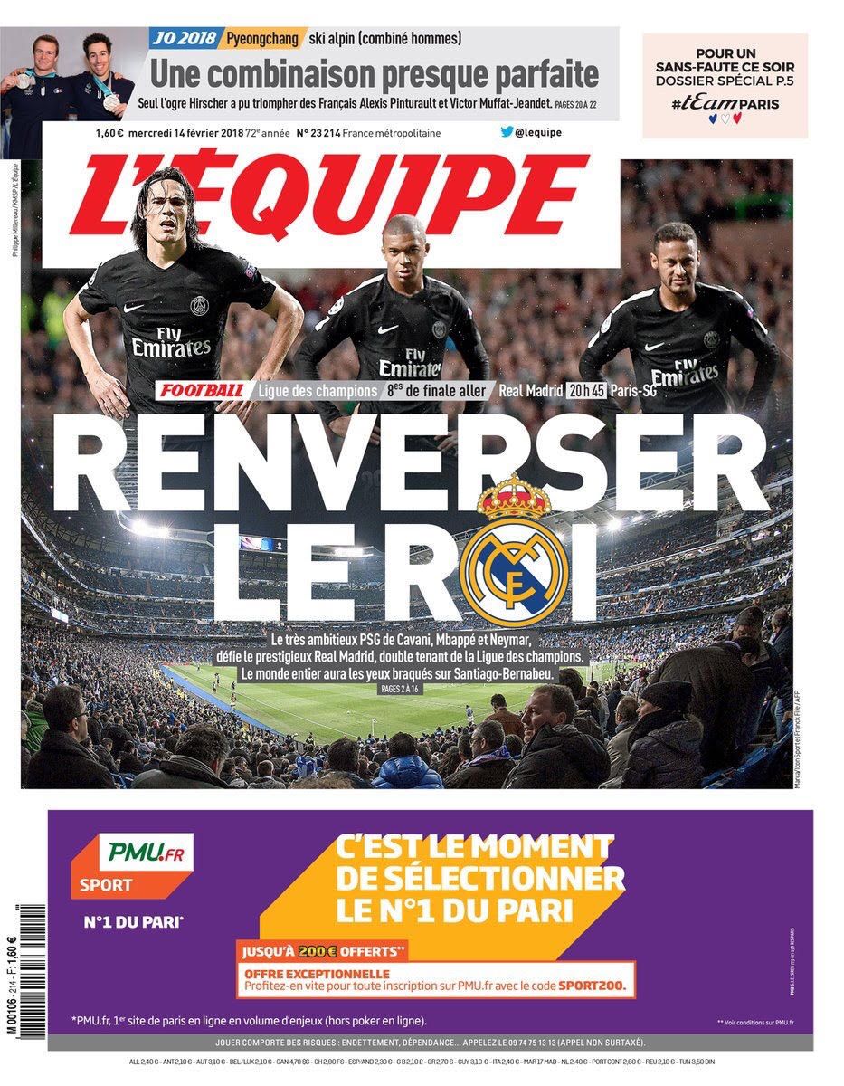 L'équipe Real-PSG