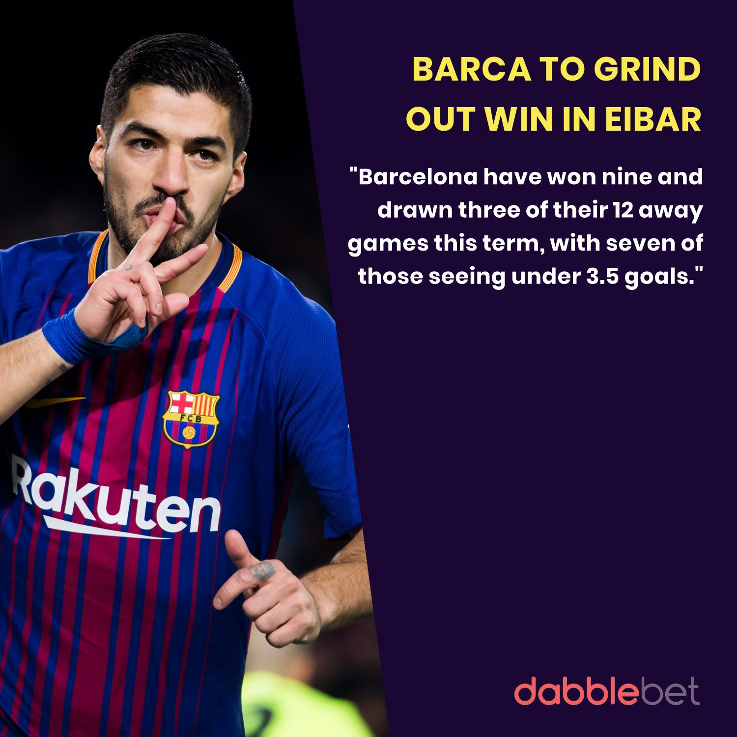 Barca Eibar La Liga graphic