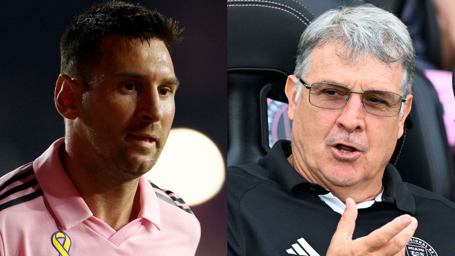 Lionel Messi Gerard Tata Martino Inter Miami