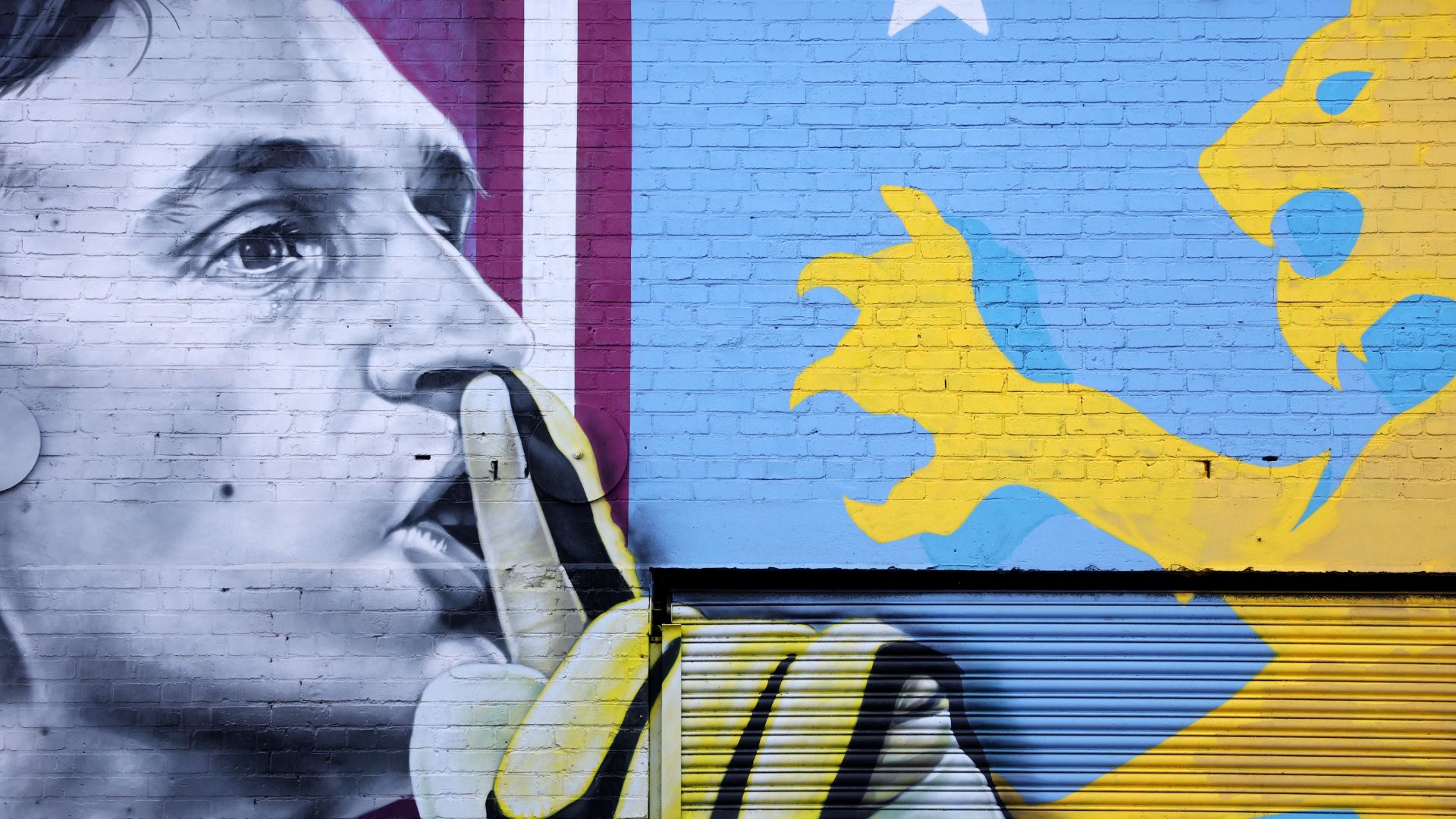 Emi Martinez Aston Villa mural