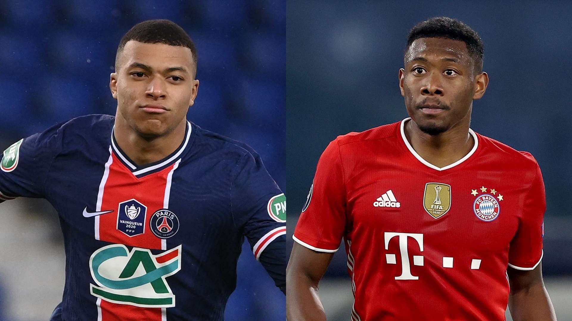 MP_Kylian Mbappe_PSG vs David Alaba_Bayern Munchen