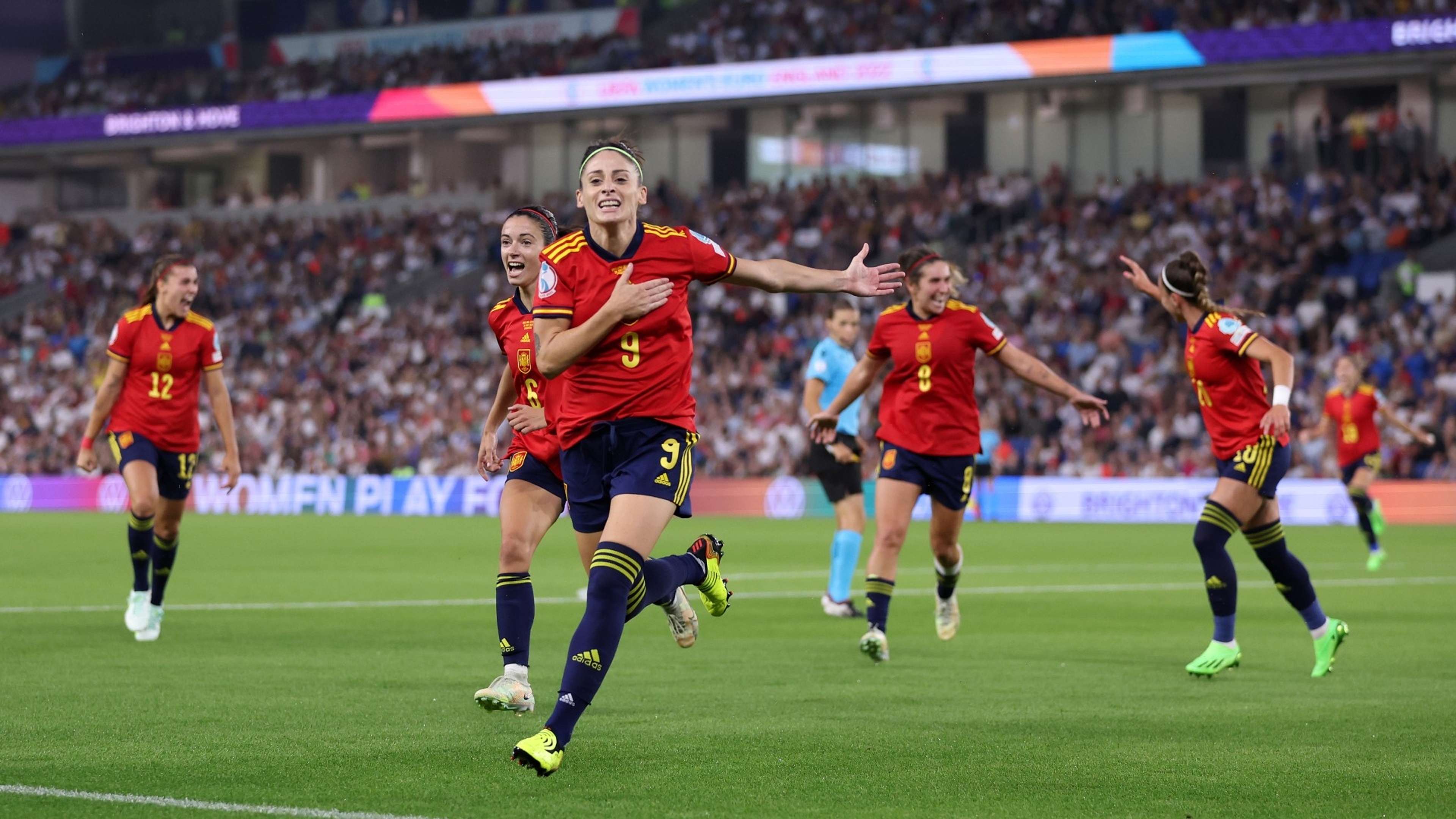 Spain women's team goal