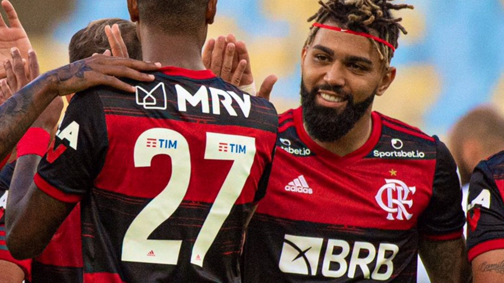 Gabigol Bruno Henrique Flamengo Volta Redonda semifinal Taça Rio 2020