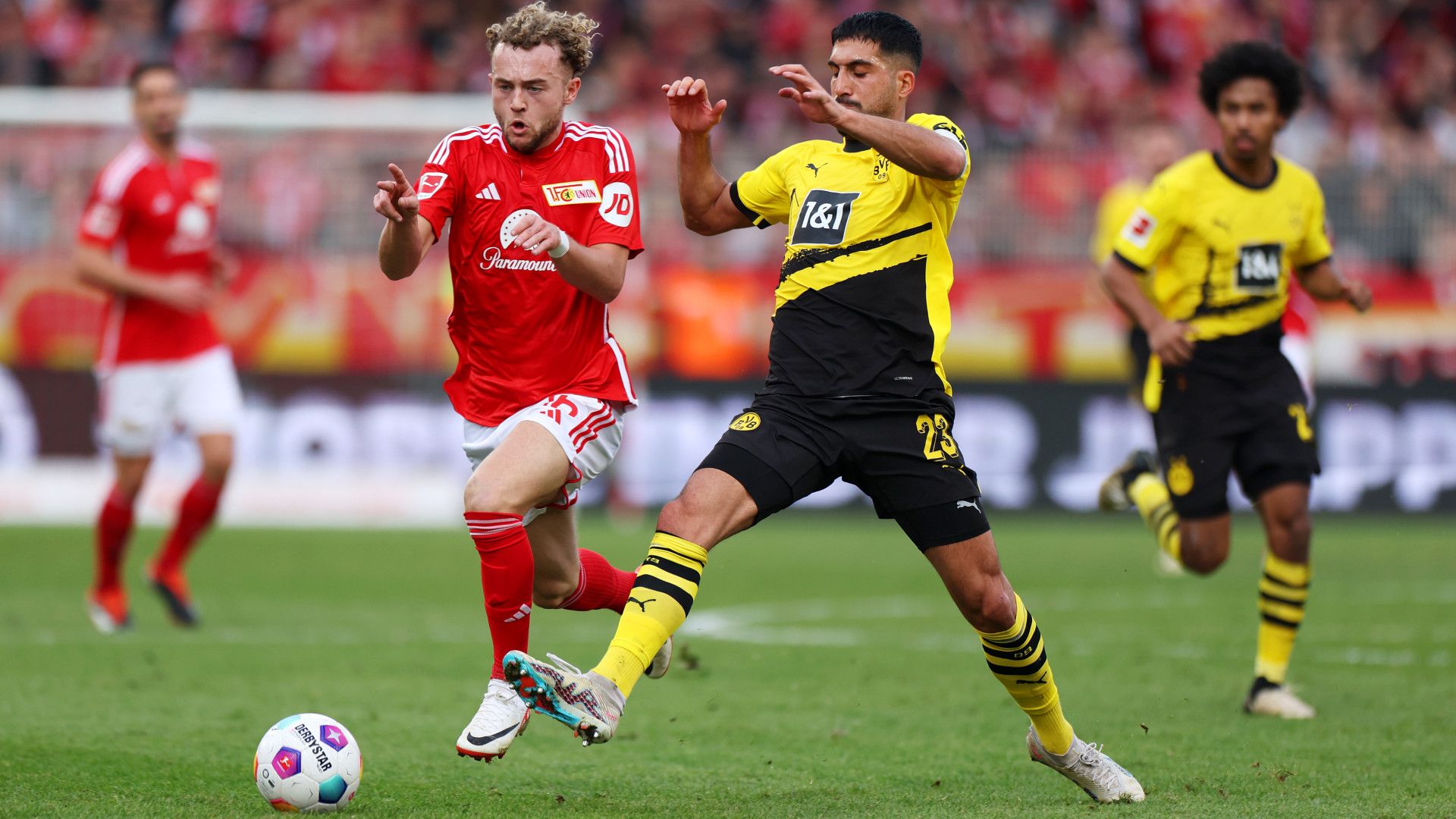 BENEDICT HOLLERBACH UNION BERLIN EMRE CAN BORUSSIA DORTMUND