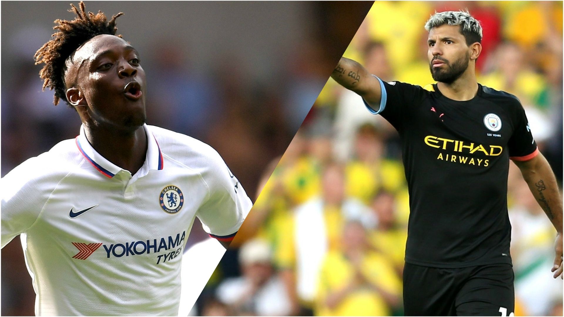 Tammy Abraham Sergio Aguero GFX