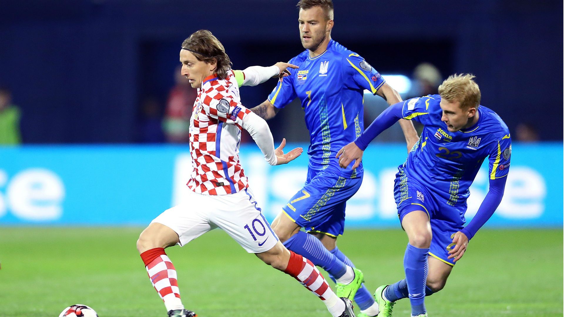 croatia ukraine - luka modric andriy yarmolenko viktor kovalenko - 24032017