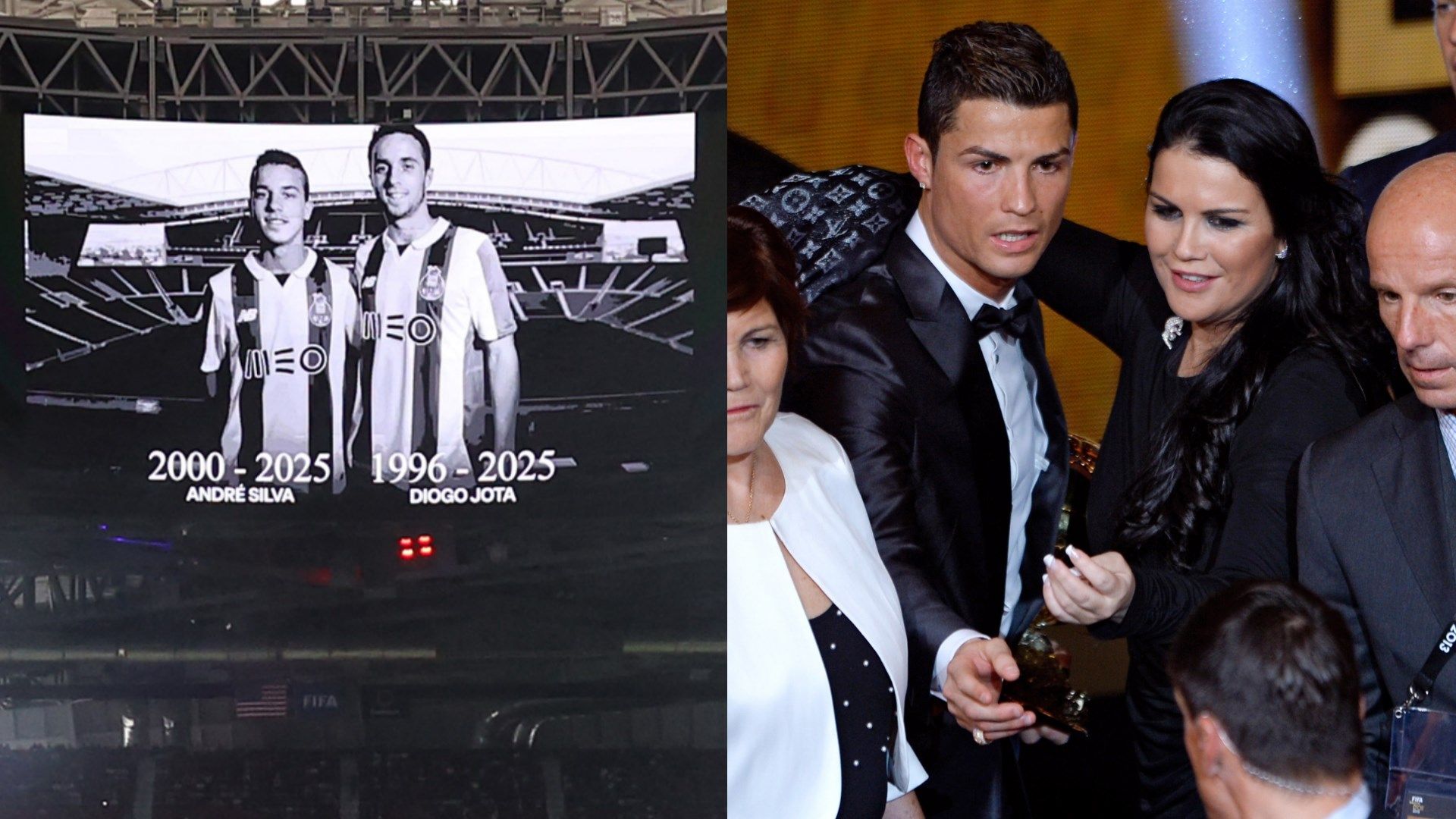 Cristiano Ronaldo Katia Aveiro Diogo Jota Death