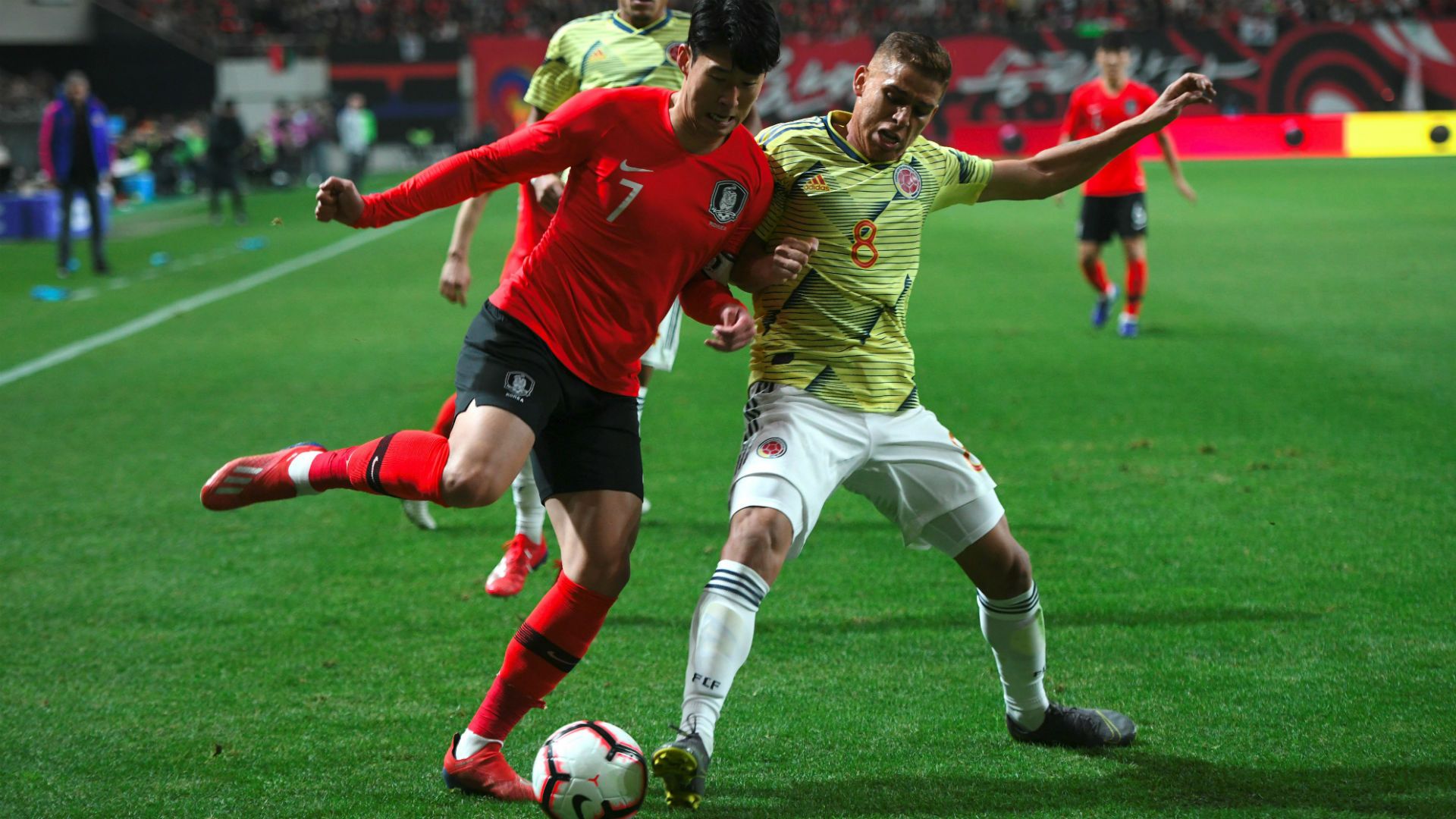 Gustavo Cuéllar Colombia - Japón Amistoso 2019