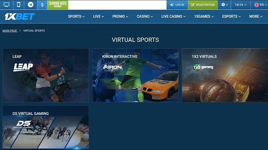 1xBet Virtual Sports