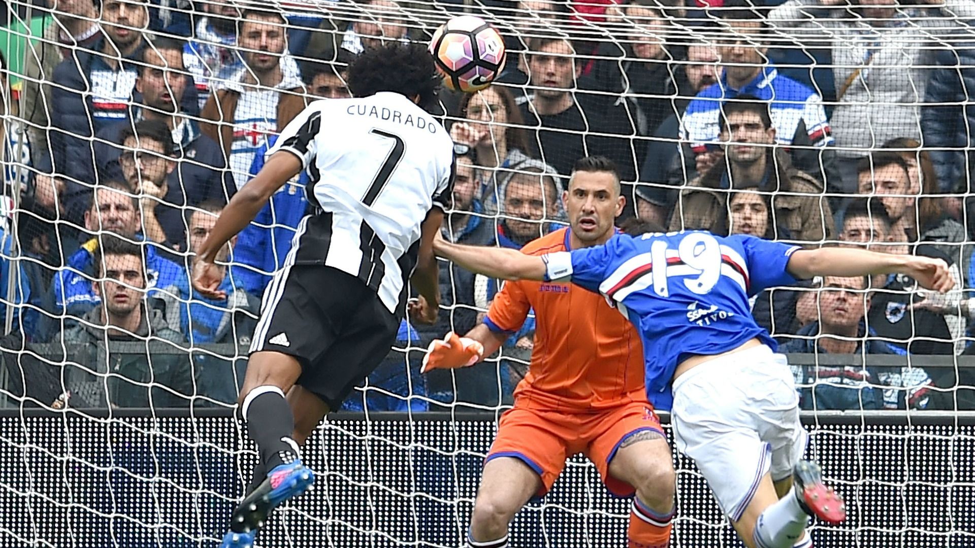 Juan Cuadrado Sampdoria Juventus Serie A