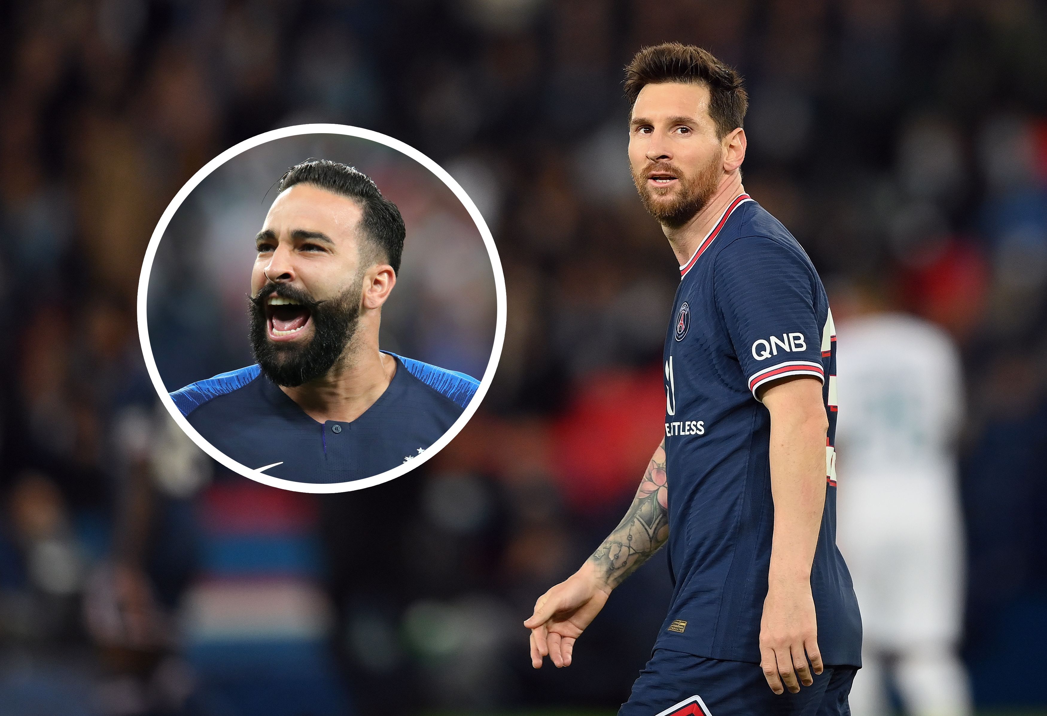 Adil Rami Lionel Messi