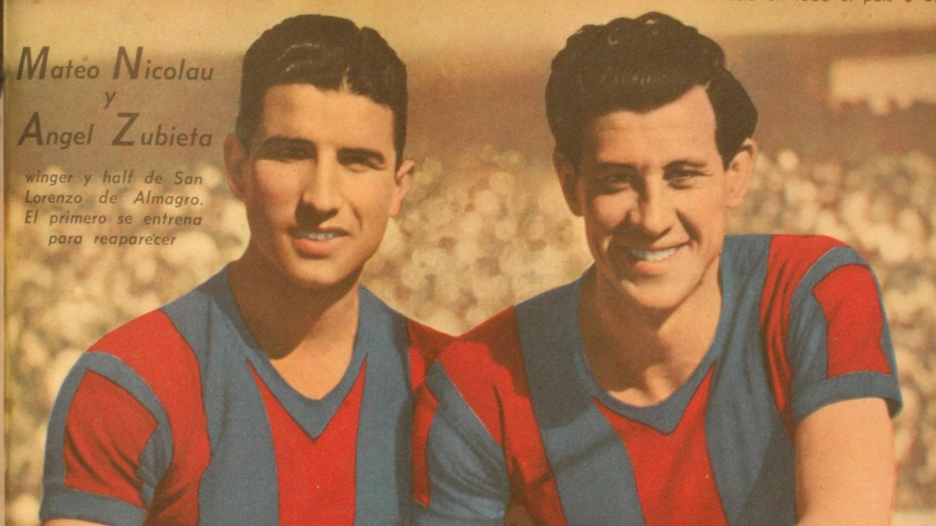 Mateo Nicolau Angel Zubieta San Lorenzo