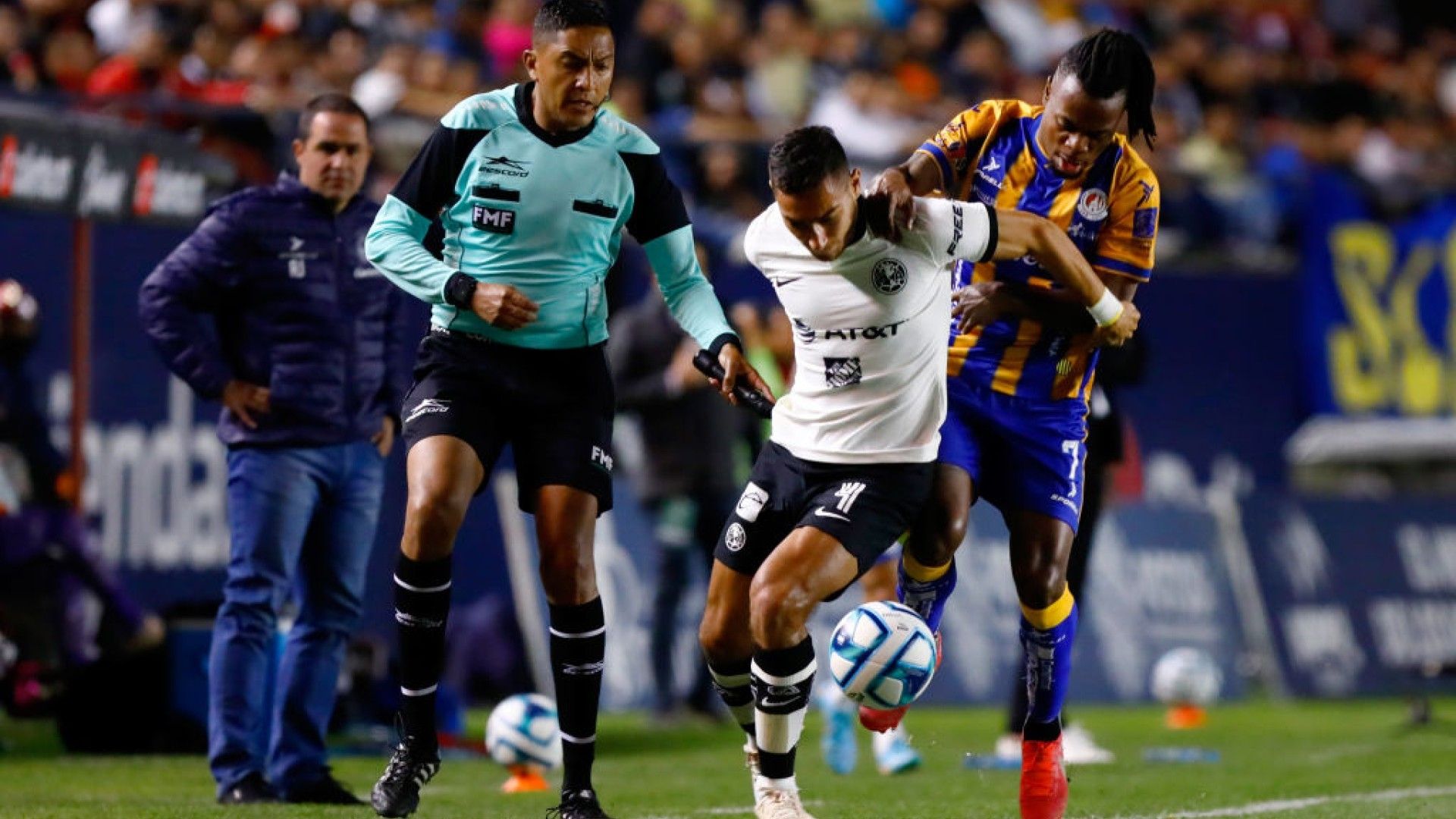 Sebastián Cáceres Jhon Murillo San Luis América Clausura 2023