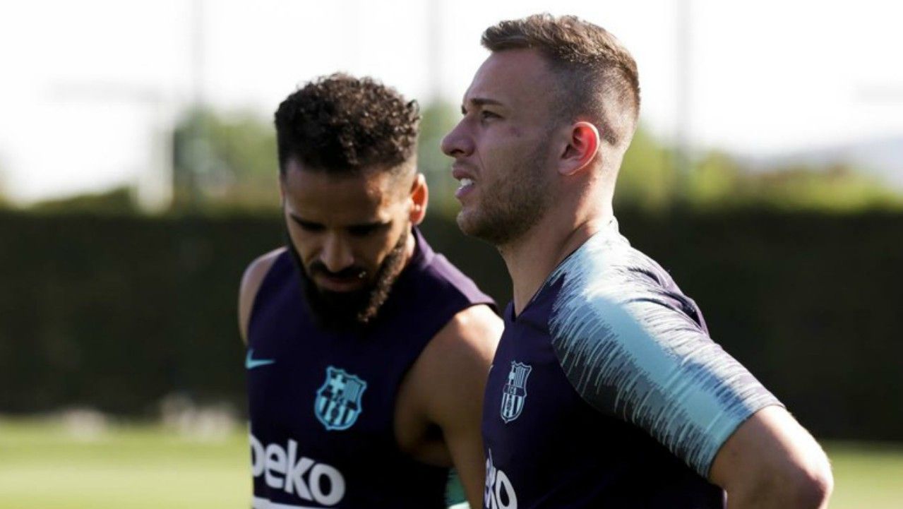 Arthur Barcelona training 12072018