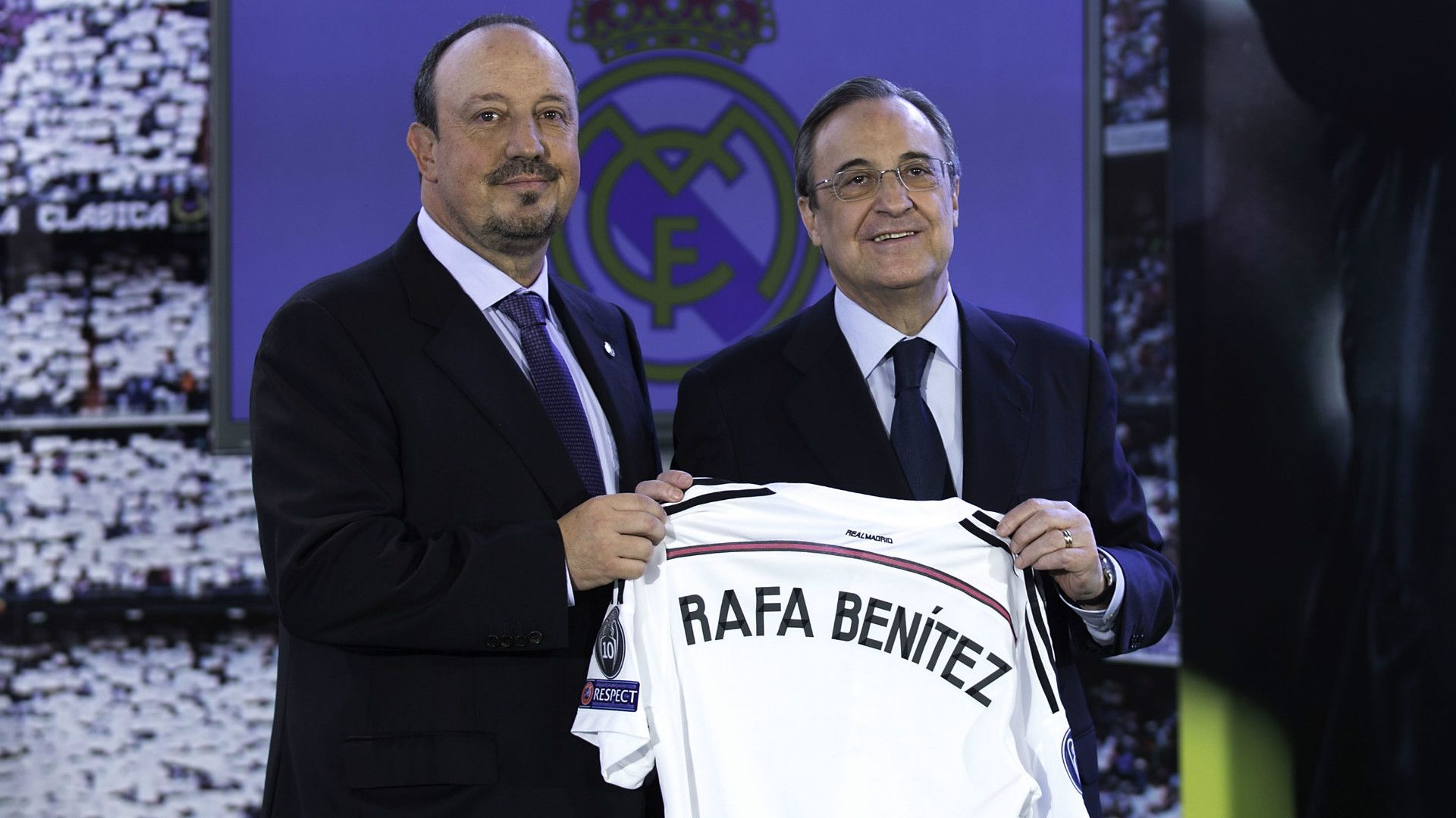 Florentino Pérez Rafa Benítez Real Madrid