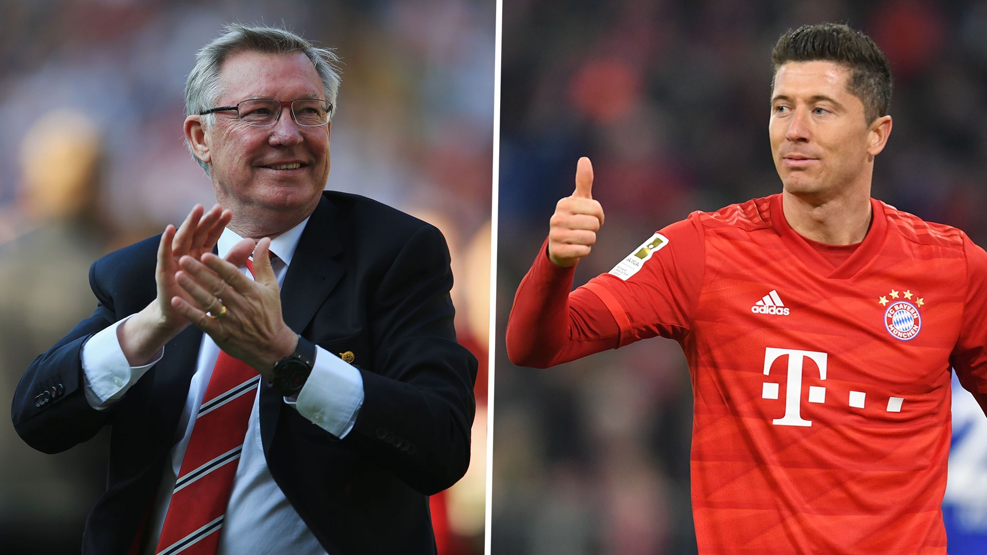 Alex Ferguson Robert Lewandowski