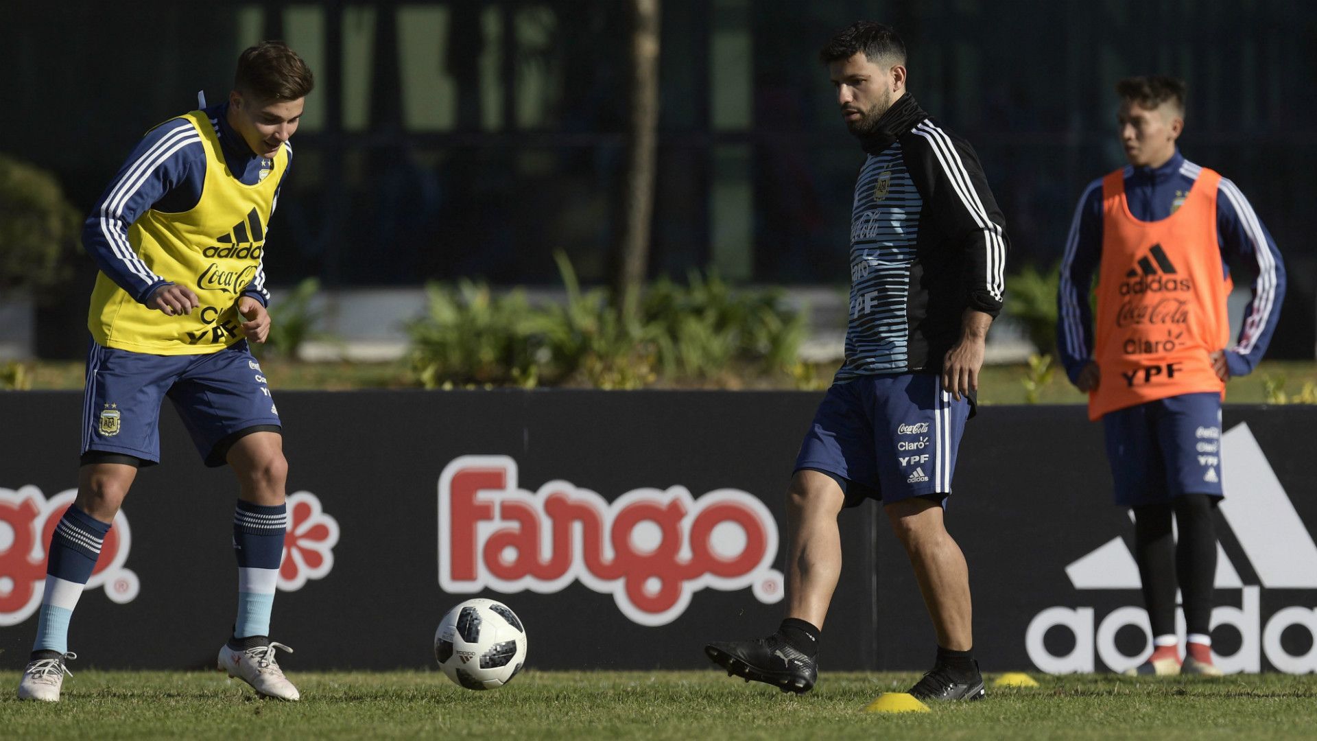 Sergio Aguero Sparring Argentina Entrenamiento 2018