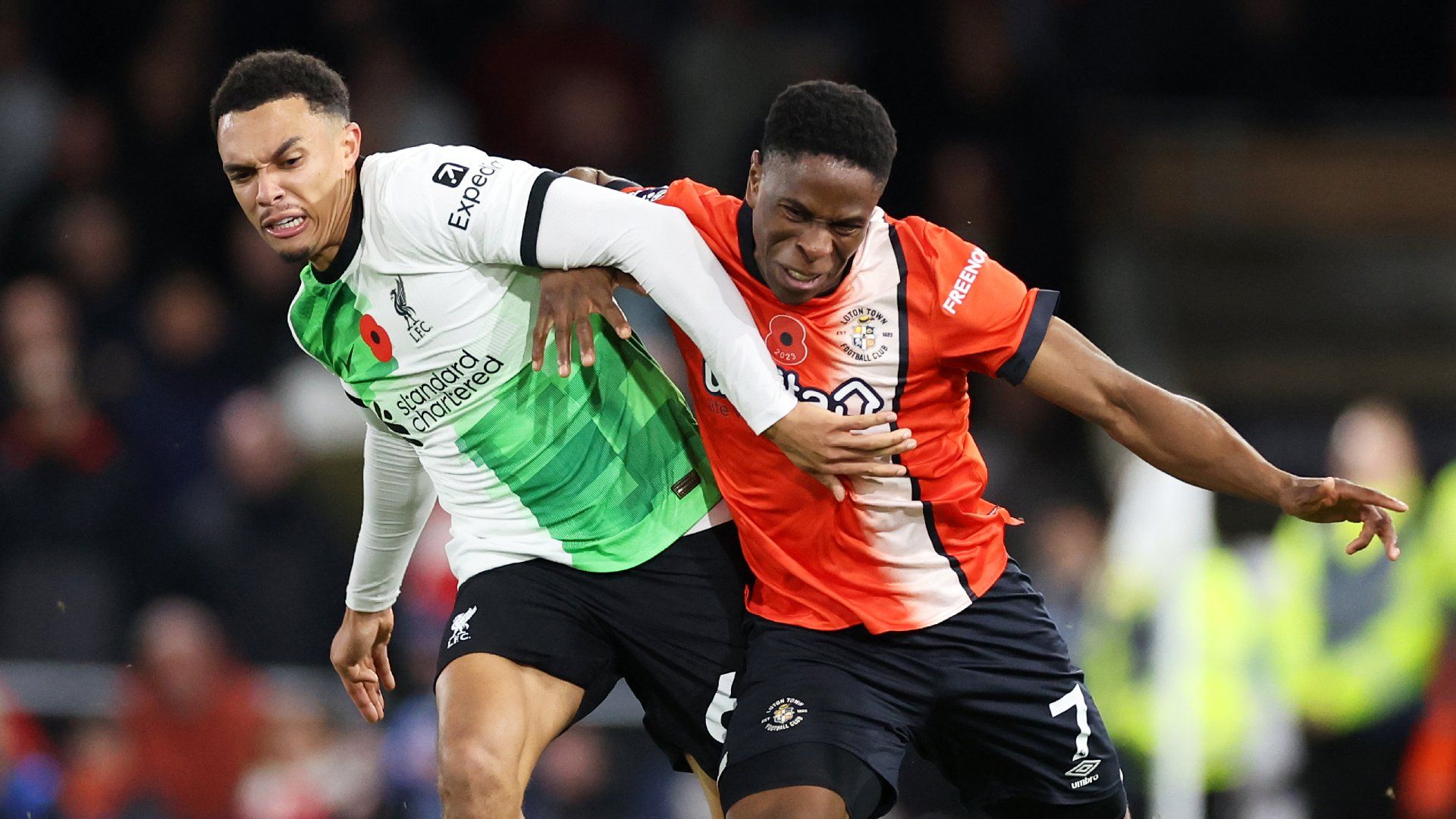 Trent Alexander-Arnold Luton Town Liverpool 2023-24