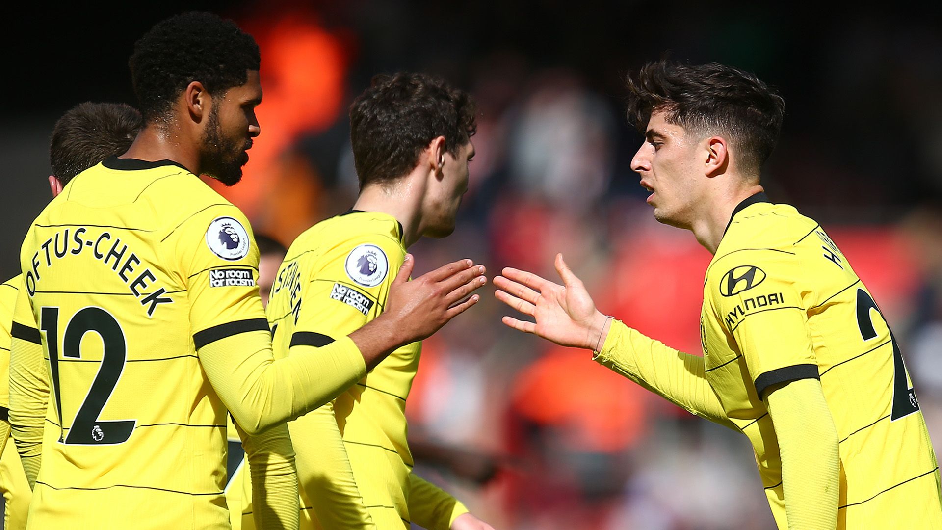 Ruben Loftus-Cheek Kai Havertz Chelsea 2021-22