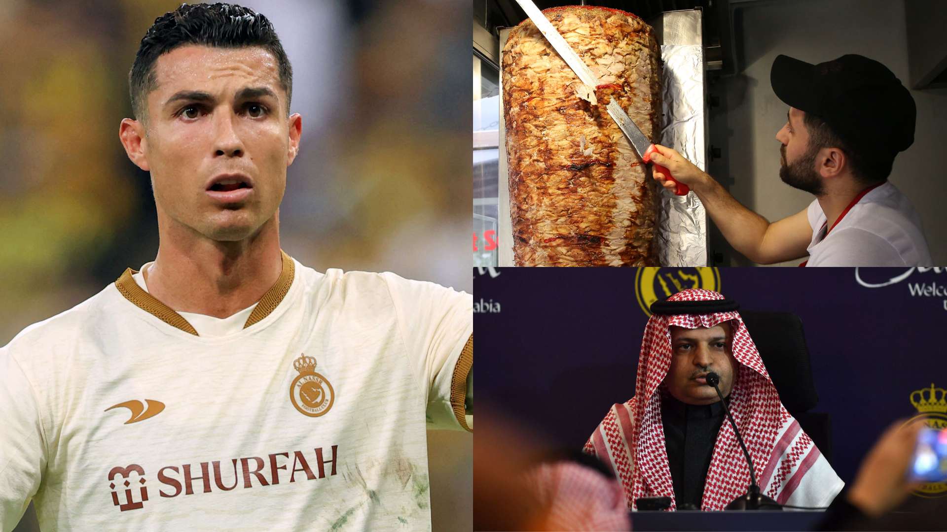 Cristiano Ronaldo kebab Al-Nassr president