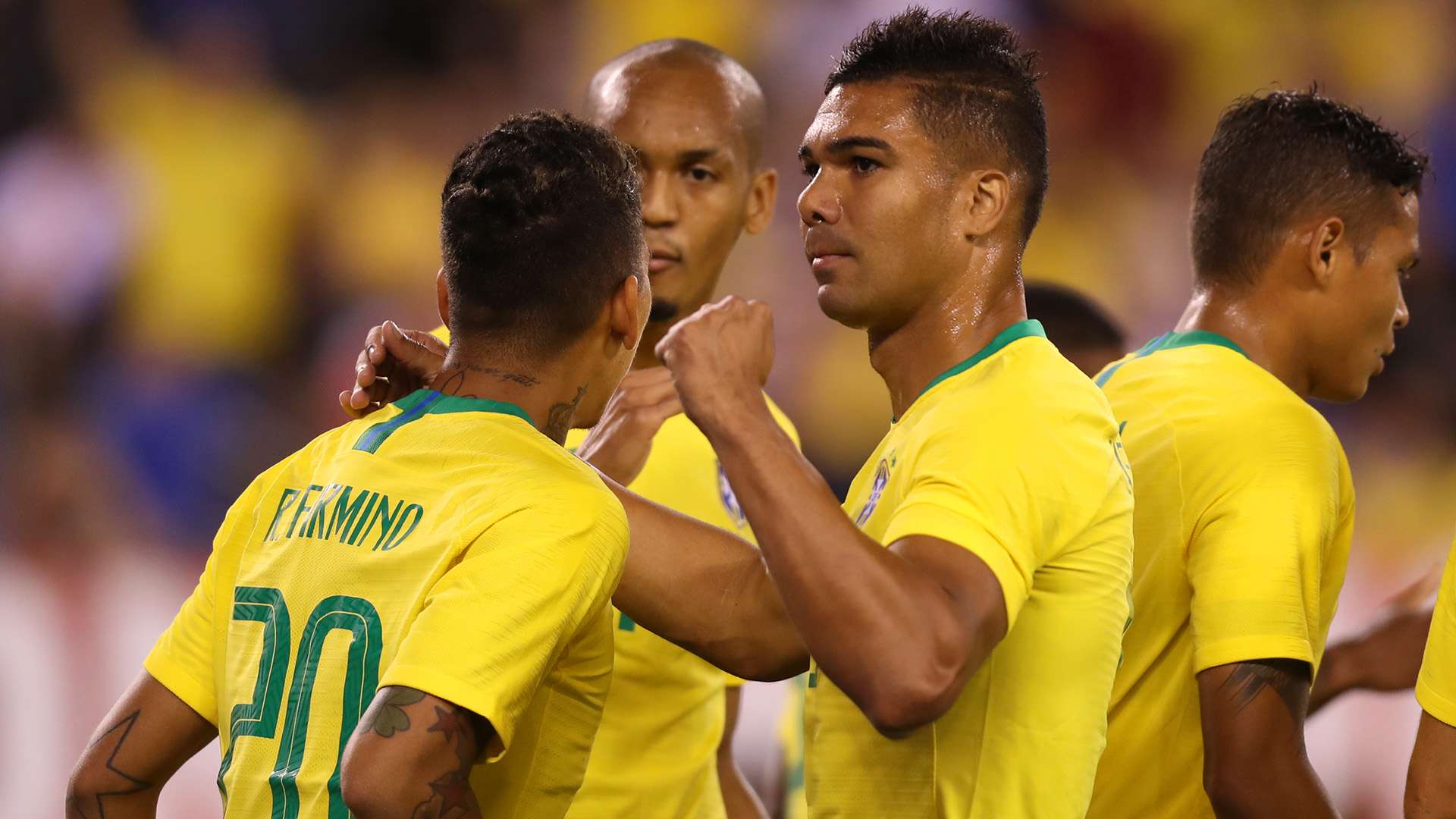 Fabinho Casemiro USA Brazil Friendly 07092018