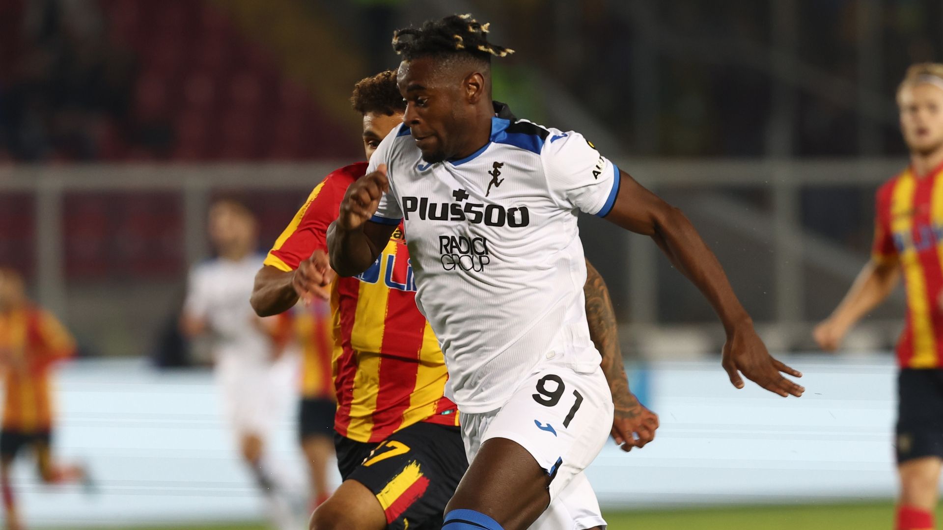 Zapata Lecce Atalanta