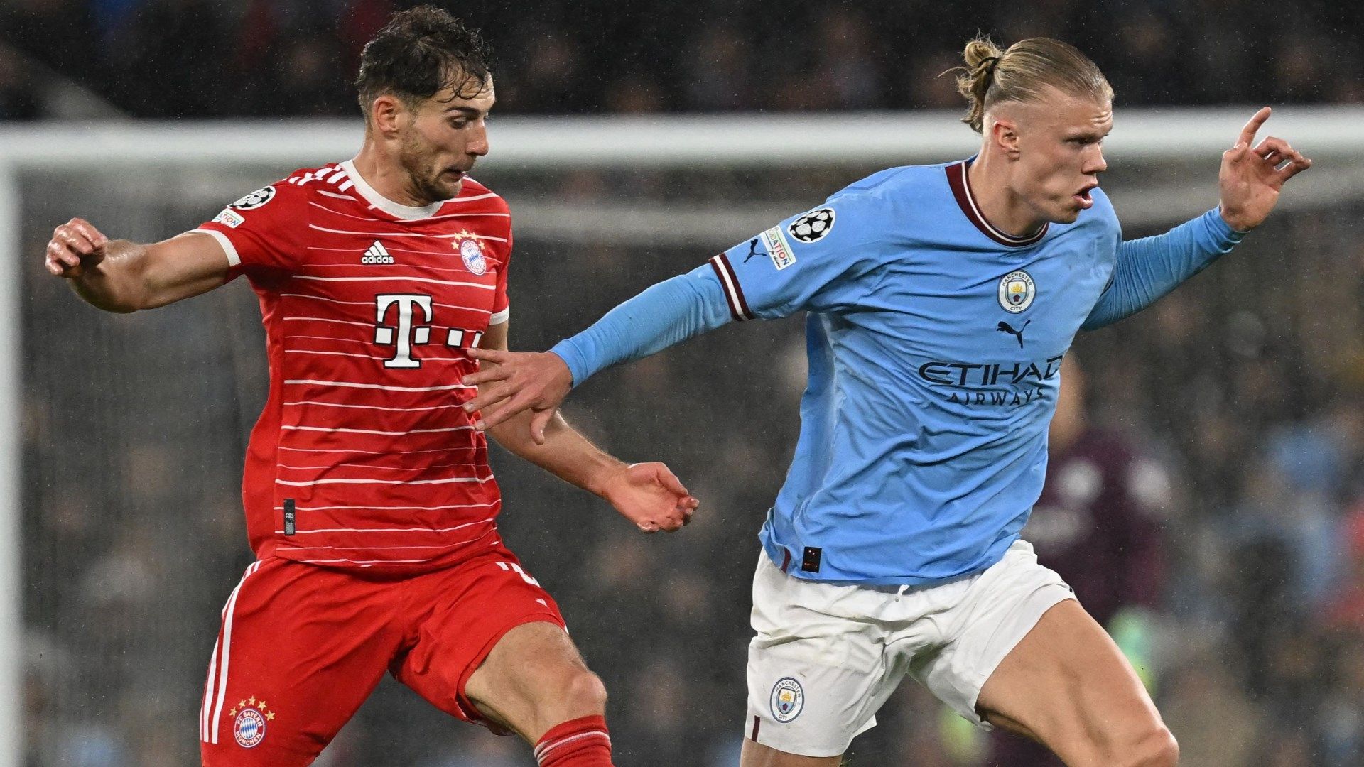 Leon Goretzka Erling Haaland Bayern Man City 2022-23