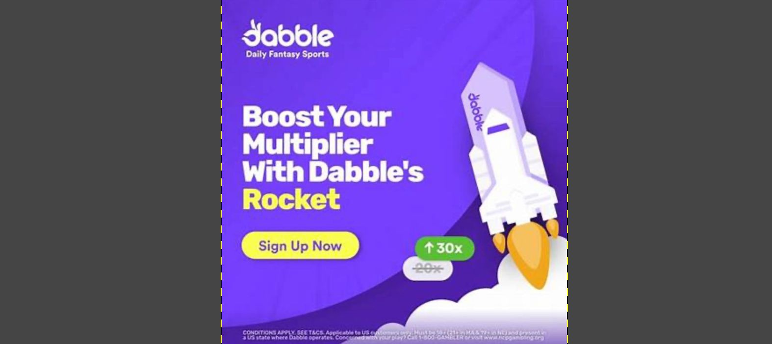 dabble rocket boost real
