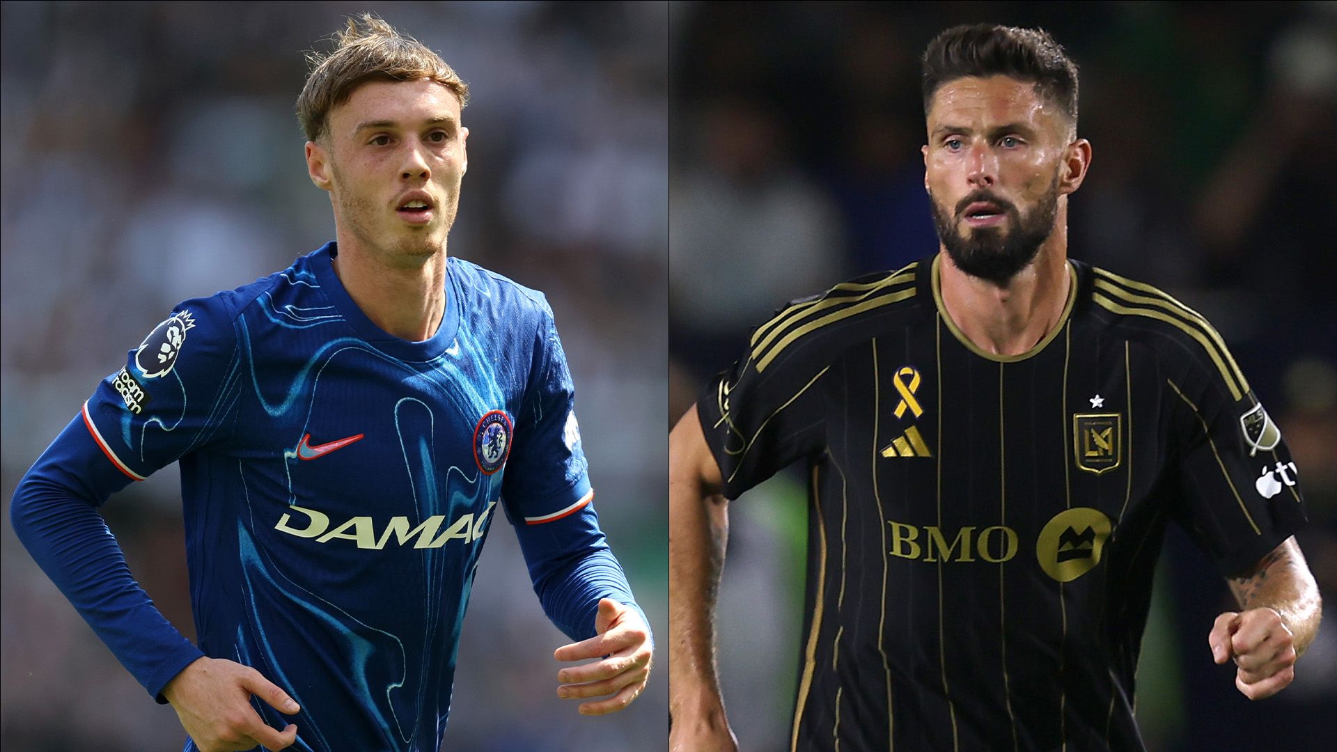 Cole Palmer Chelsea Olivier Giroud Los Angeles FC