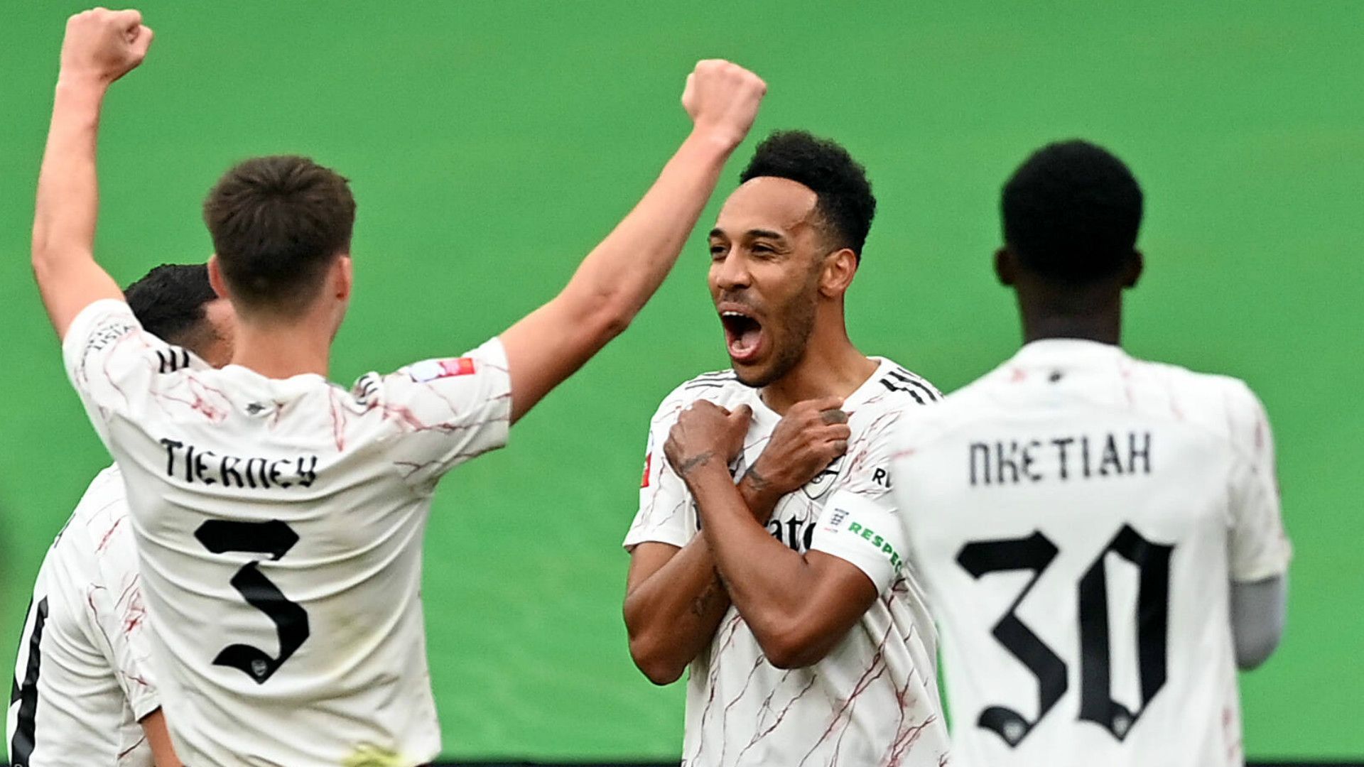 GERMANY ONLY: PIERRE-EMERICK AUBAMEYANG ARSENAL 29082020