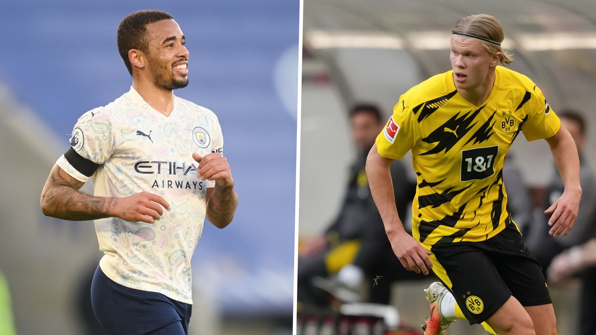 Gabriel Jesus & Erling Haaland