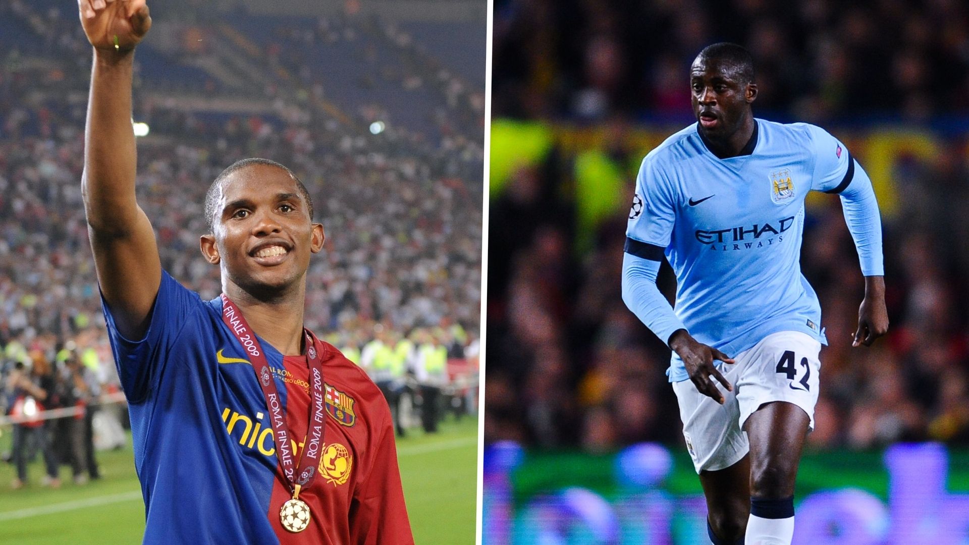 Samuel Etoo Yaya Toure